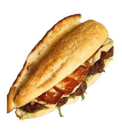 Köfte Kaşarlı Yarım Ekmek